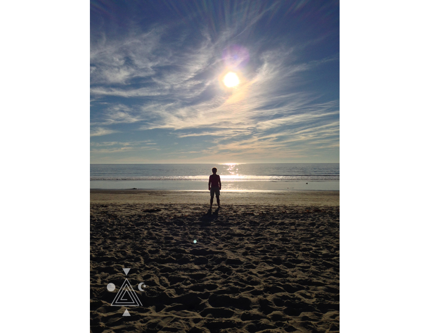 An* en comunión con el Padre Sol en Los Ángeles