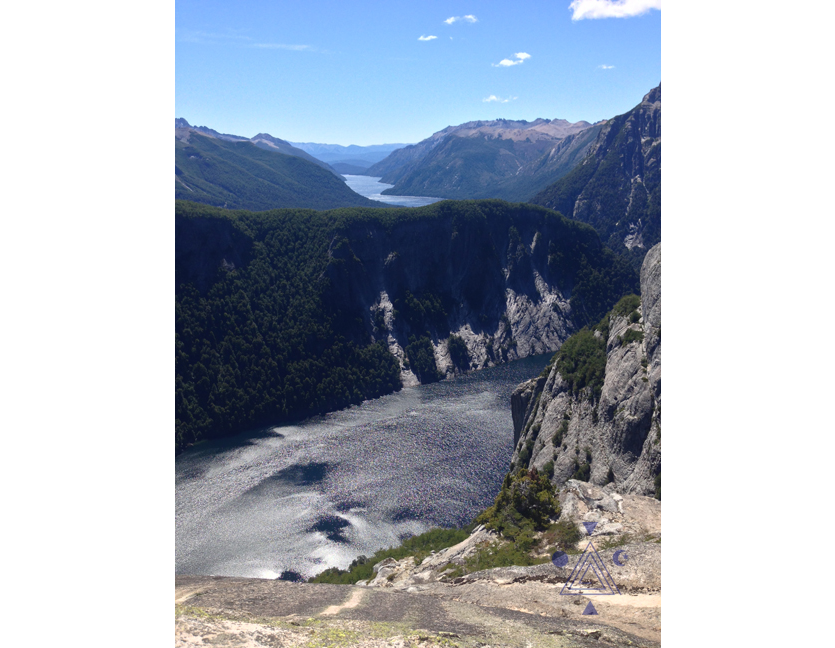 Final del Brazo Tristeza. Lago Nahuel Huapi. Bariloche